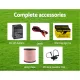 Giantz Fence Energiser 8KM Solar Powered Electric 400M Poly Tape Insulator image: 5