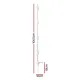 Giantz Electric Fence Posts 20pcs Electric Fence Poly White image: 1