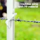Giantz Electric Fence Posts 20pcs Electric Fence Poly White image: 4