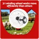 Giantz Electric Fence Reel Geared Portable Polywire Fencing Farm White image: 5