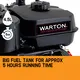 WARTON 8HP 1.5 1 Petrol High Pressure Water Transfer Pump Fire Irrigation image: 5