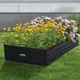 Wallaroo 150 x 90 x 30cm Galvanized Steel Garden Bed - Black image: 7