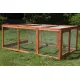 YES4PETS Large Chicken Coop Run Guinea Pig Cage Villa Extension Rabbit Hutch House Pen image: 2