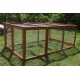 YES4PETS Large Chicken Coop Run Guinea Pig Cage Villa Extension Rabbit Hutch House Pen image: 3