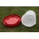 YES4PETS Farm Poultry Bird Chicken Water Drinker 3 L & 3 kg Food Grain Seed Feeder Set image: 5
