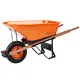 VEVOR Wheelbarrow Cart One Wheel 6 Cu Ft Garden Dump Cart 330 lbs Utility Cart image: 9
