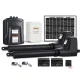 LockMaster Swing Gate Opener Auto 10W Solar Power Electric Remote Control 800KG