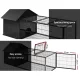 i.Pet Rabbit Cage Hutch 162x60cm Enclosure Metal image: 4