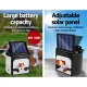 Giantz Fence Energiser 8KM Solar Powered Electric 2000M Poly Tape image: 5