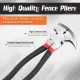 10.5" Fence Pliers - Solid Joint Pliers - Fence Pliers - Heavy Duty Fence Pliers - Multi-Tool For Fencing - Pliers With image: 3