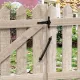 2 Pack 14" Fence gate Spring self Closing and Adjustable for Wooden or Vinyl Fence,Carbon Steel,Black(gate spring-14-2") image: 6