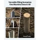 Fence Post Driver, Heavy Duty T Post Driver with Handles, Metal Manual Pounder Rammer for U-Channel,Wooden Fence, Fits T-Posts with Inner Diameter up to 6.1in,Ideal for Farm, Garden, Yard image: 5