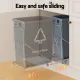 Cefito Pull Out Bin Kitchen Cabinet Slide Garbage Rubbish Bins Basket 40L Grey image: 3