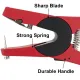Livestock Ear Tag Applicator Tool – Heavy Duty Metal Tagging Pliers for Cattle, Goats, Sheep, and Farm Animal Identification（24cm,Give away a wrench and an ear tag nail） image: 1
