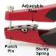Livestock Ear Tag Applicator Tool – Heavy Duty Metal Tagging Pliers for Cattle, Goats, Sheep, and Farm Animal Identification（24cm,Give away a wrench and an ear tag nail） image: 3