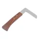 Steel L Shape Hoof Knife Ergonomic Curved Handle Hoof Trimming Tool for Farm Horse Single Blade On Left Hand image: 6