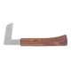Steel L Shape Hoof Knife Ergonomic Curved Handle Hoof Trimming Tool for Farm Horse Single Blade On Left Hand image: 9