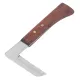 Steel L Shape Hoof Knife Ergonomic Curved Handle Hoof Trimming Tool for Farm Horse Single Blade On Right Hand image: 8