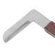 Steel L Shape Hoof Knife Ergonomic Curved Handle Hoof Trimming Tool for Farm Horse Single Blade On Right Hand image: 13
