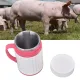 Pig Semen Insulation Cup Stainless Steel Liner Pig Semen Collection Cup for Pig Artificial Insemination Equipment image: 11