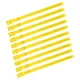10PCS Goat Collar PU 23 Inch Adjustable Livestock Collar for Farm Animal Cow Horse Sheep Yellow image: 3