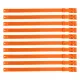 10PCS Goat Collar PU 23 Inch Adjustable Livestock Collar for Farm Animal Cow Horse Sheep Orange