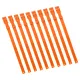 10PCS Goat Collar PU 23 Inch Adjustable Livestock Collar for Farm Animal Cow Horse Sheep Orange image: 5