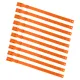 10PCS Goat Collar PU 23 Inch Adjustable Livestock Collar for Farm Animal Cow Horse Sheep Orange image: 7