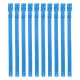 10PCS Goat Collar PU 23 Inch Adjustable Livestock Collar for Farm Animal Cow Horse Sheep Blue image: 1