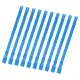 10PCS Goat Collar PU 23 Inch Adjustable Livestock Collar for Farm Animal Cow Horse Sheep Blue image: 9