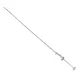 Cattle Insemination Tube 304 Stainless Steel Smoothly Front End Insemination Pipe Breeding Catheter for 0.25ml 0.5ml image: 1