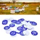 50PCS Numbered Label Numbered Tag for Farm Livestock Beekeeping Husbandry Breeding Supplies1-50 Blue image: 11