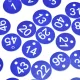 50PCS Numbered Label Numbered Tag for Farm Livestock Beekeeping Husbandry Breeding Supplies1-50 Blue image: 13