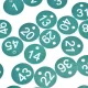 50PCS Numbered Label Numbered Tag for Farm Livestock Beekeeping Husbandry Breeding Supplies1-50 Green image: 13