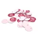 50PCS Numbered Label Numbered Tag for Farm Livestock Beekeeping Husbandry Breeding Supplies51-100 Red image: 8