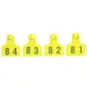 No.001‑100 Farm Pig Ear Tag Livestock Ear Tag Labels Set Poultry Breeding Supplies image: 6