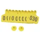 Livestock Ear Tags 5x4cm - Numbered 1-100 - Yellow image: 2