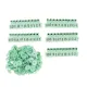 Livestock Ear Tags 6x7cm - Numbered 1-100 - Green image: 1