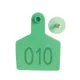 Livestock Ear Tags 7.5x10cm - Numbered 1-100 - Green