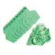 Livestock Ear Tags 7.5x10cm - Numbered 1-100 - Green image: 1