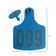 Livestock Ear Tags 7.5x10cm - Numbered 1-100 - Blue image: 1