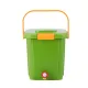 Gardeon 15L Kitchen Compost Bin Food Waste Caddy with Drain Tap Green