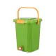 Gardeon 20L Kitchen Compost Bin Food Waste Caddy with Drain Tap, Green