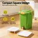 Gardeon 20L Kitchen Compost Bin Food Waste Caddy with Drain Tap, Green