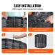1000L Outdoor Expandable Compost Bin, Large Capacity Composter