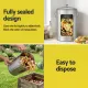 Gardeon 6L Compost Bin Kitchen Countertop Food Waste Caddy Silver