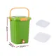 Gardeon 20L Kitchen Compost Bin Food Waste Caddy with Drain Tap, Green