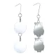 8 PCS Reflector Mirror Bird Scare Device, Owl Hanging