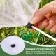 Garden Mesh Netting with Drawstring, 19.7 x 29.5 Inch, 47.3 x 59 Inch, 2 Pack