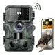 60MP 4K Green Trail Hunting Camera with WIFI Night Vision and IP66 Waterproof